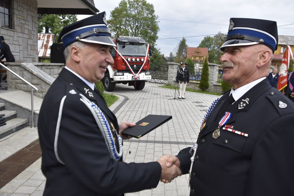 Dumni strażacy w Cichem Górnem