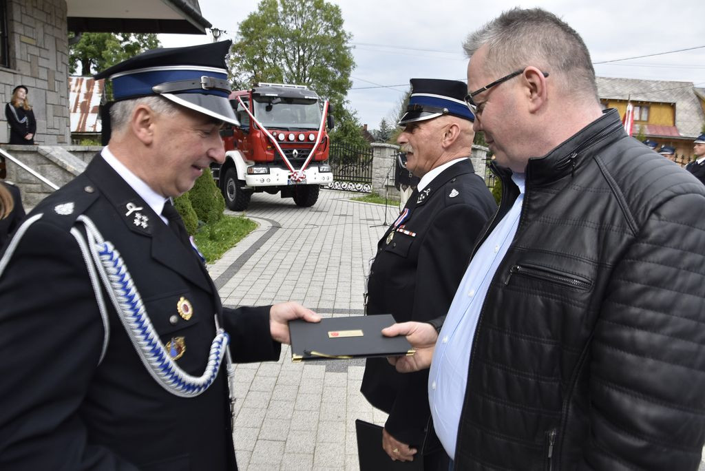 Dumni strażacy w Cichem Górnem