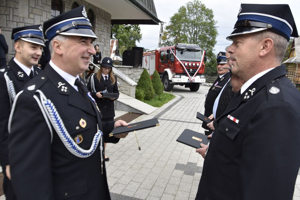 Dumni strażacy w Cichem Górnem