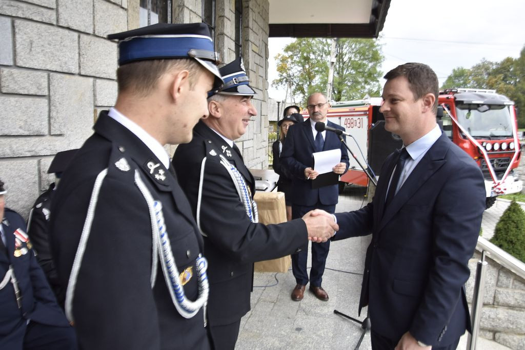 Dumni strażacy w Cichem Górnem