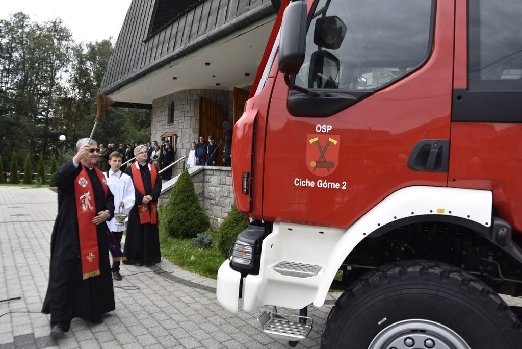 Dumni strażacy w Cichem Górnem
