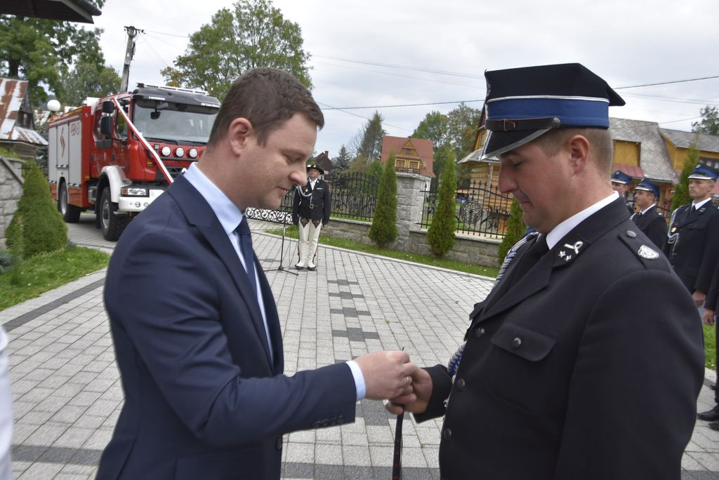 Dumni strażacy w Cichem Górnem