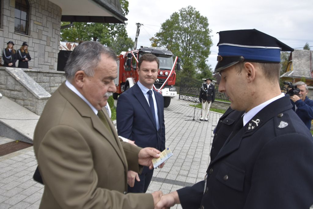 Dumni strażacy w Cichem Górnem