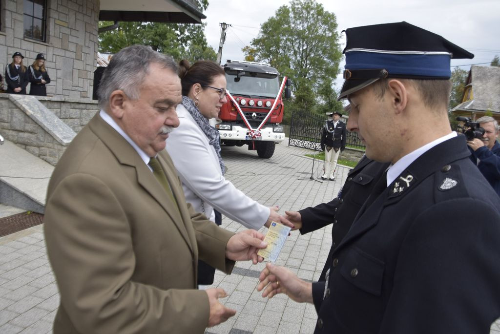 Dumni strażacy w Cichem Górnem