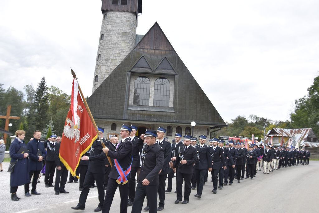 Dumni strażacy w Cichem Górnem