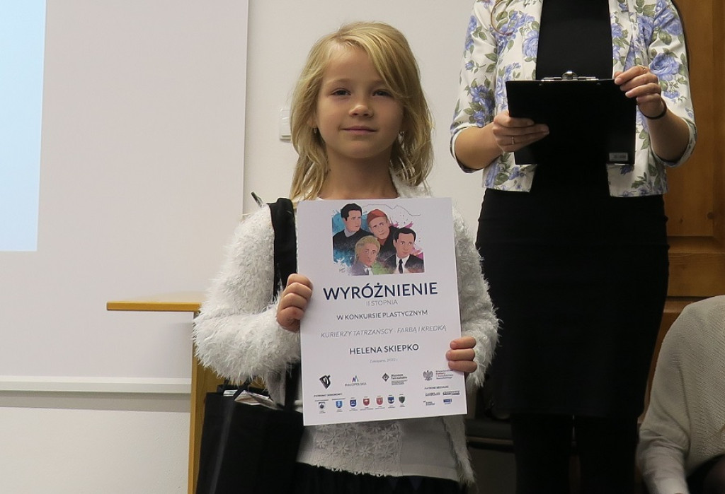 Kurierzy Tatrzańscy farbą i kredką