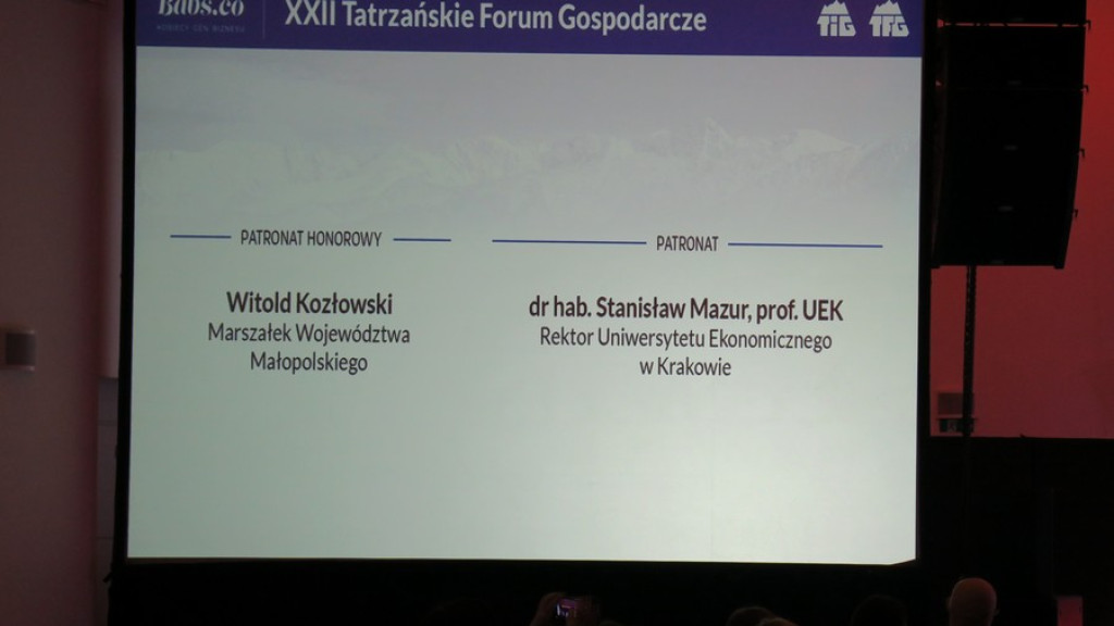 XXII Tatrzańskie Forum Gospodarcze