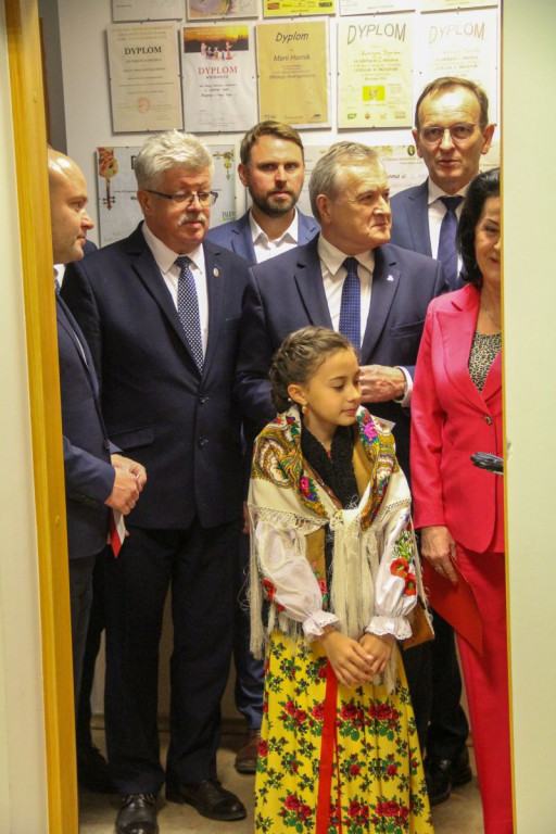Wicepremier Gliński otwarcie nowego skrzydła szkoły muzycznej