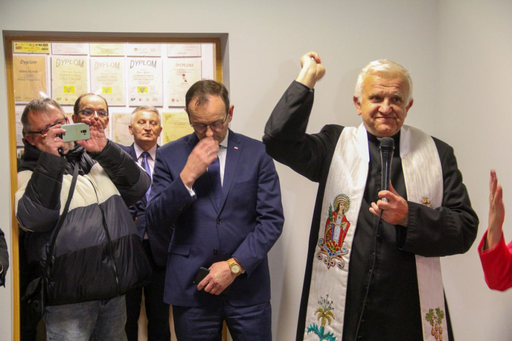 Wicepremier Gliński otwarcie nowego skrzydła szkoły muzycznej