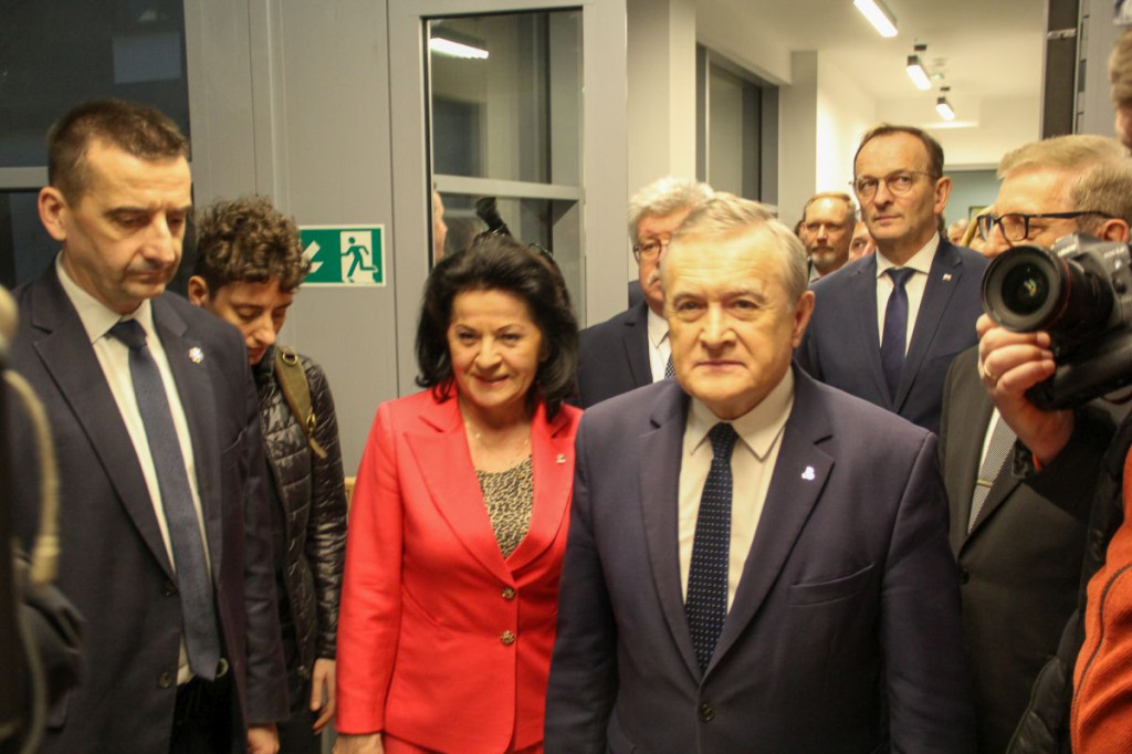 Wicepremier Gliński otwarcie nowego skrzydła szkoły muzycznej