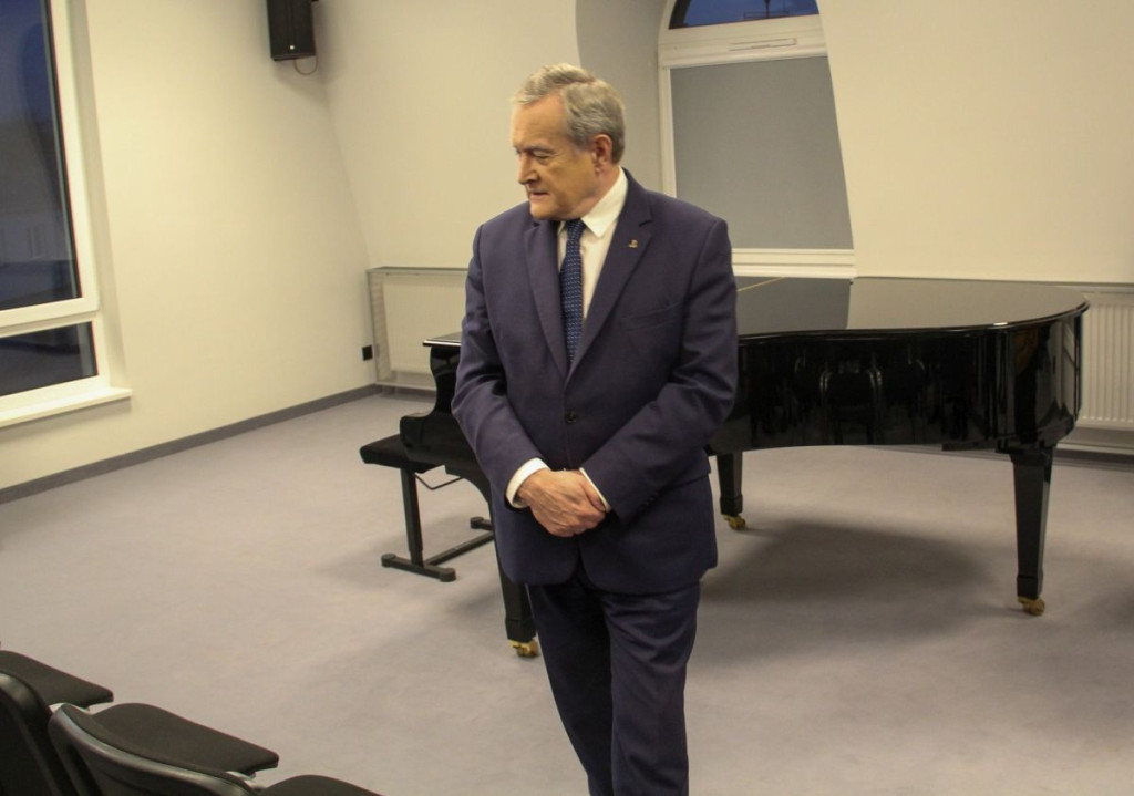 Wicepremier Gliński otwarcie nowego skrzydła szkoły muzycznej