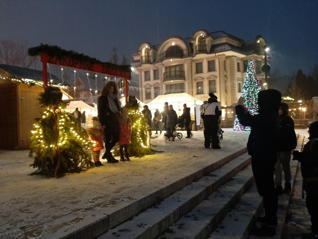 Bożonarodzeniowy jarmark w Zakopanem