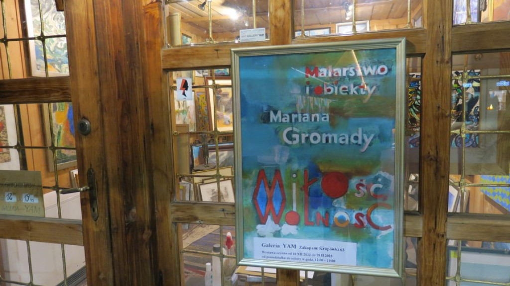 Malarstwo i obiekty Mariana Gromady