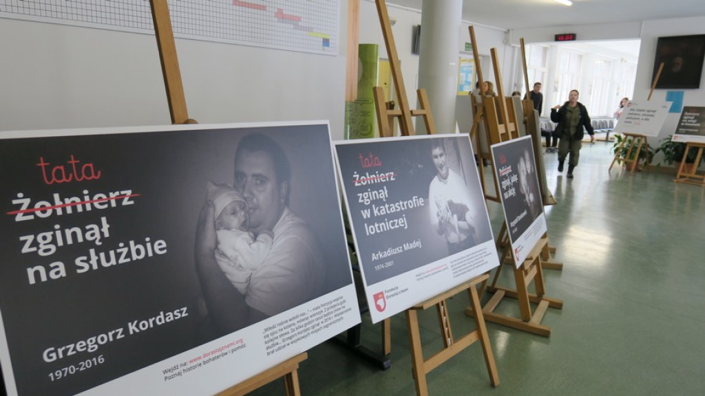 Dla ciebie zginął żołnierz, strażak, policjant, a dla mnie tata
