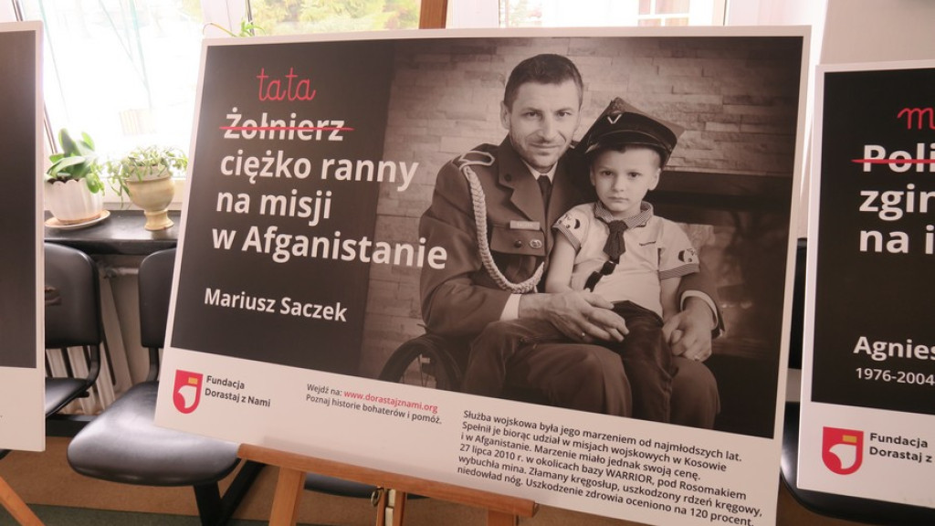 Dla ciebie zginął żołnierz, strażak, policjant, a dla mnie tata