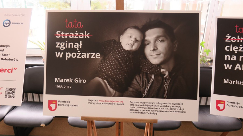 Dla ciebie zginął żołnierz, strażak, policjant, a dla mnie tata