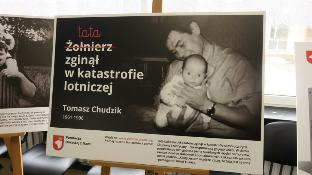 Dla ciebie zginął żołnierz, strażak, policjant, a dla mnie tata