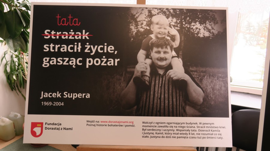 Dla ciebie zginął żołnierz, strażak, policjant, a dla mnie tata
