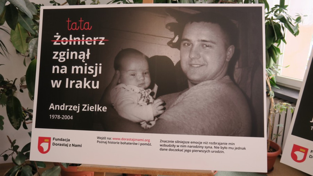 Dla ciebie zginął żołnierz, strażak, policjant, a dla mnie tata