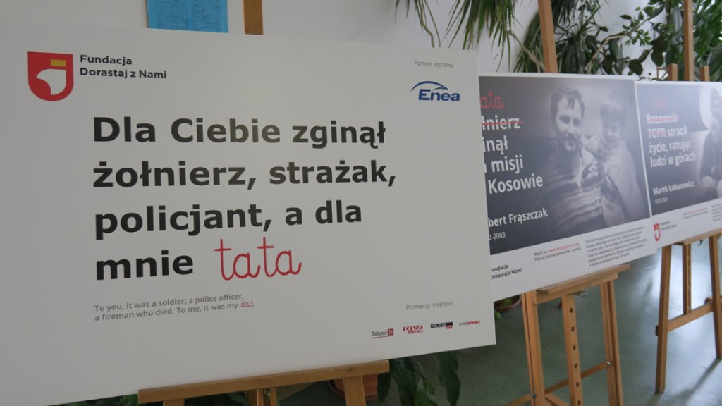 Dla ciebie zginął żołnierz, strażak, policjant, a dla mnie tata