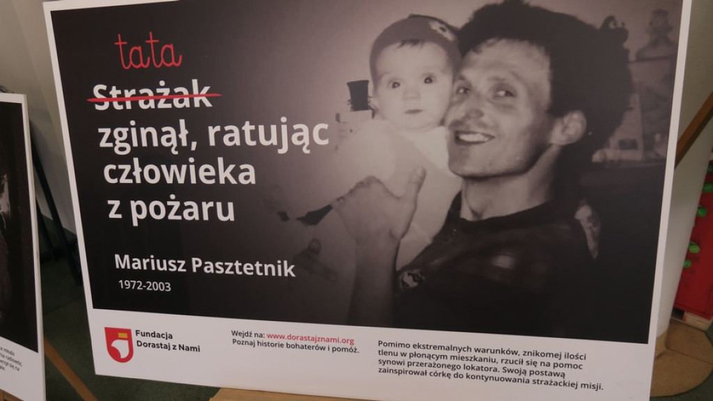 Dla ciebie zginął żołnierz, strażak, policjant, a dla mnie tata