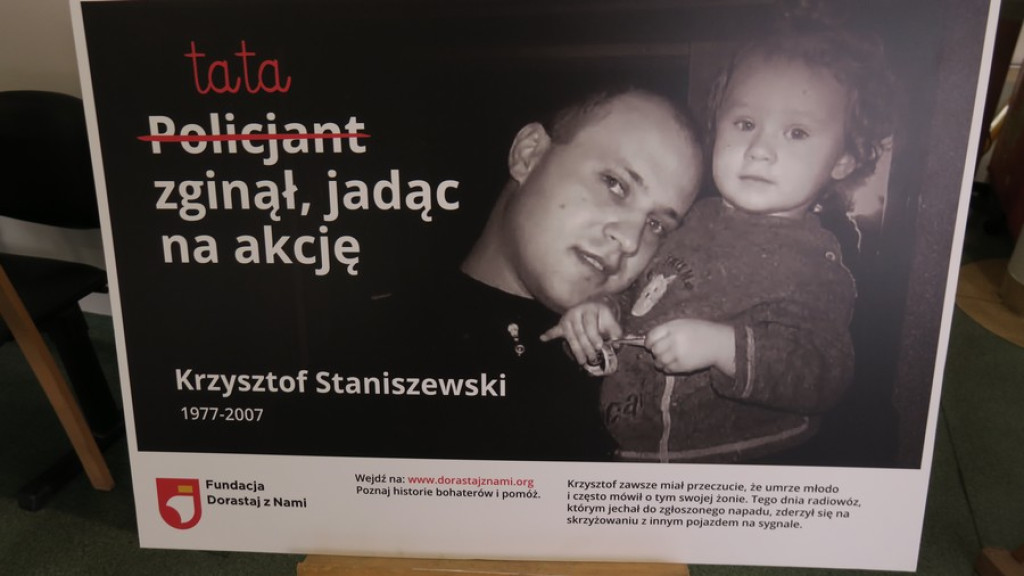 Dla ciebie zginął żołnierz, strażak, policjant, a dla mnie tata