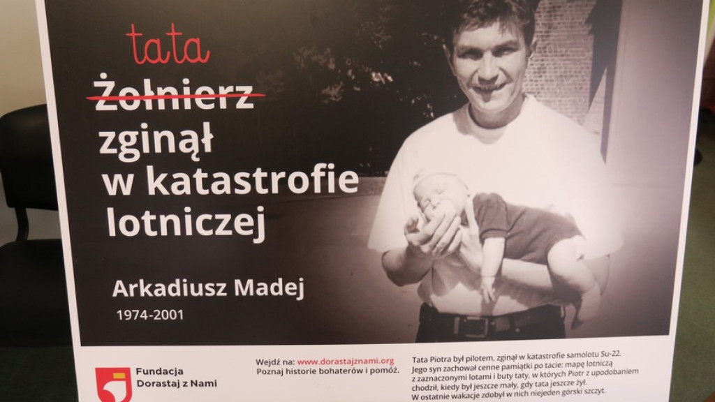 Dla ciebie zginął żołnierz, strażak, policjant, a dla mnie tata