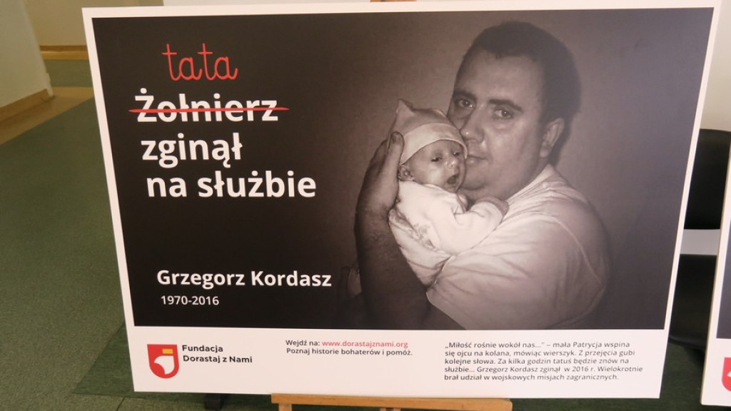 Dla ciebie zginął żołnierz, strażak, policjant, a dla mnie tata