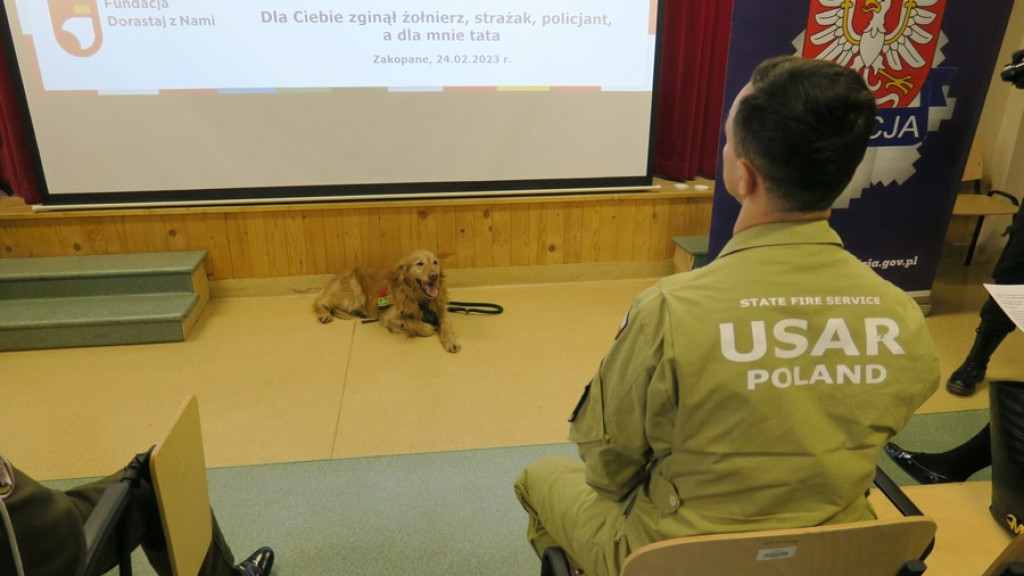 Dla ciebie zginął żołnierz, strażak, policjant, a dla mnie tata