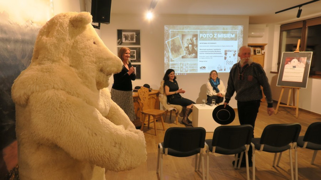 Foto z misiem w Kościelisku
