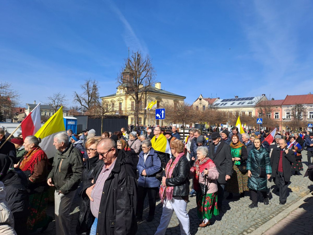 Marsz w obronie dobrego imienia świętego Jana Pawła II oraz wartości, które głosił