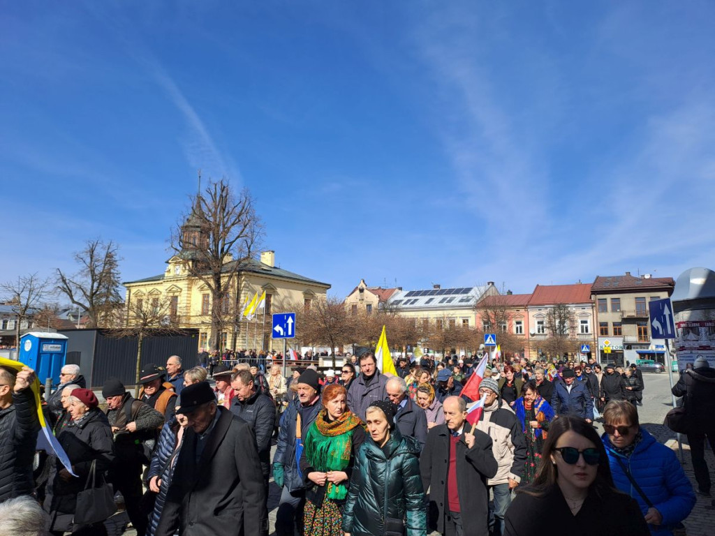 Marsz w obronie dobrego imienia świętego Jana Pawła II oraz wartości, które głosił