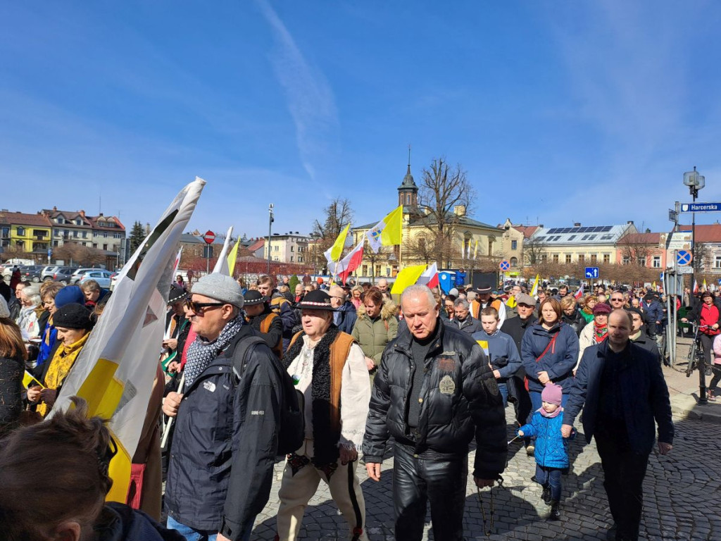 Marsz w obronie dobrego imienia świętego Jana Pawła II oraz wartości, które głosił