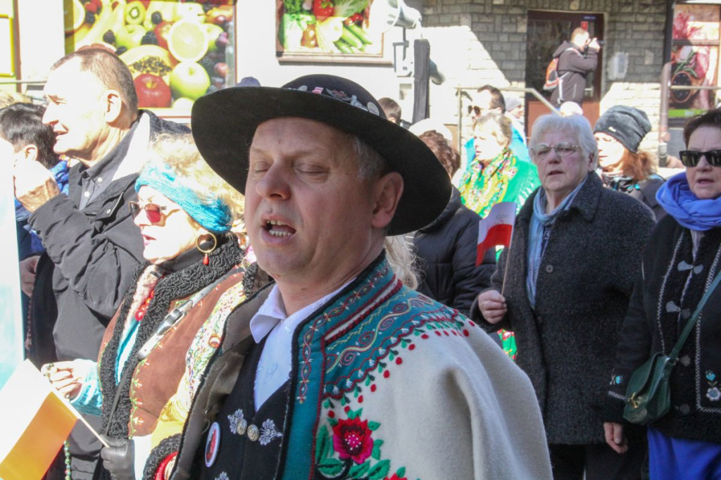 Marsz w obronie dobrego imienia świętego Jana Pawła II oraz wartości, które głosił