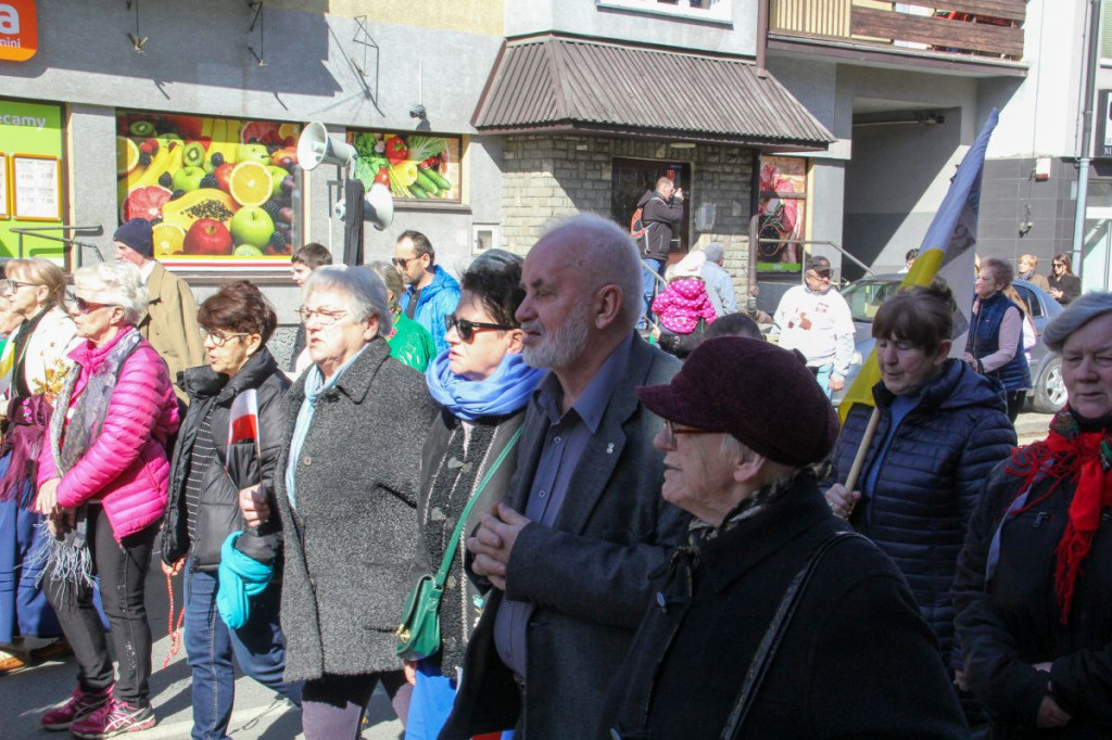 Marsz w obronie dobrego imienia świętego Jana Pawła II oraz wartości, które głosił