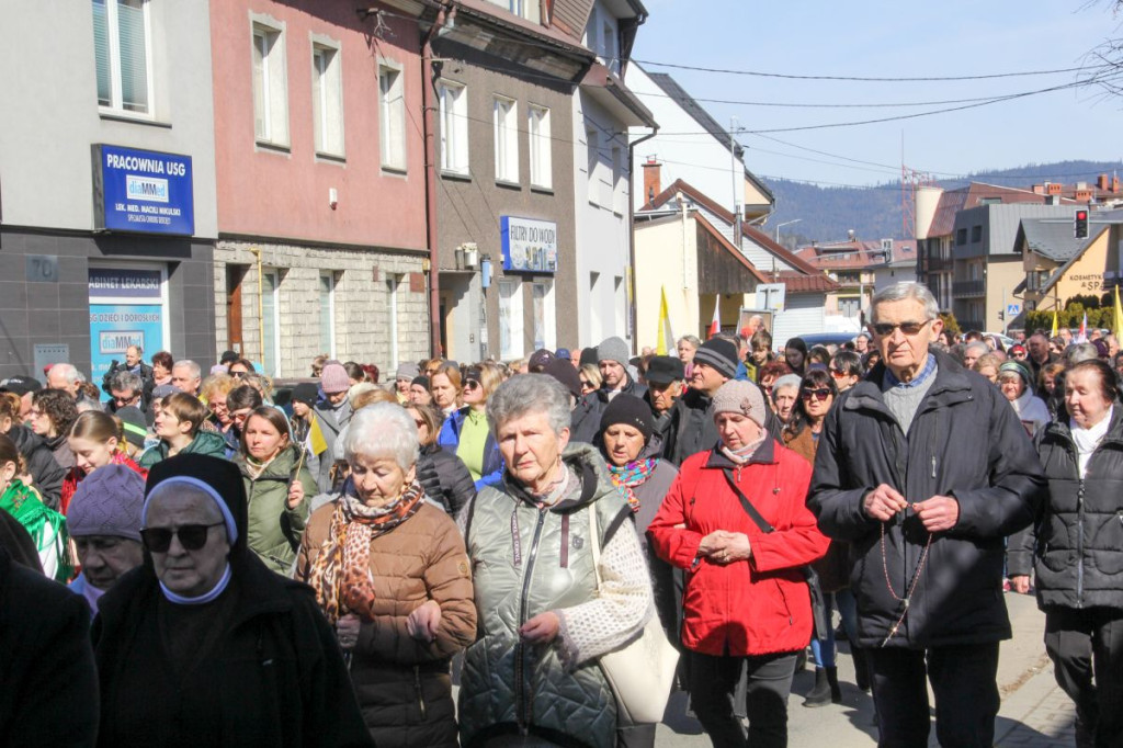 Marsz w obronie dobrego imienia świętego Jana Pawła II oraz wartości, które głosił