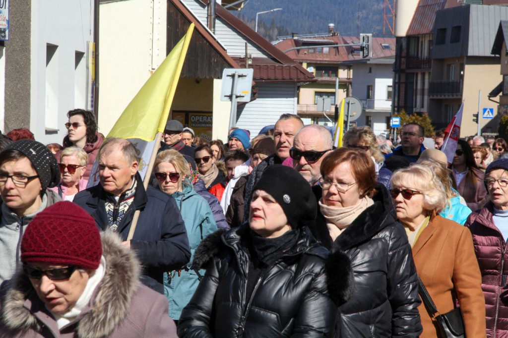 Marsz w obronie dobrego imienia świętego Jana Pawła II oraz wartości, które głosił