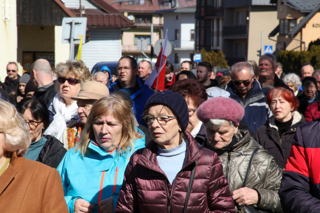 Marsz w obronie dobrego imienia świętego Jana Pawła II oraz wartości, które głosił