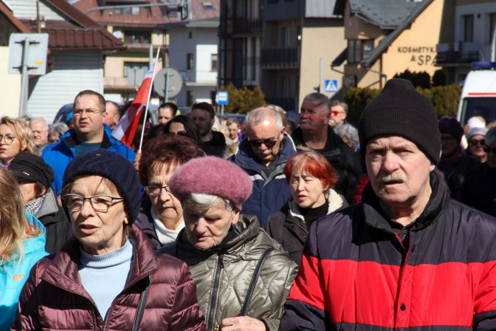 Marsz w obronie dobrego imienia świętego Jana Pawła II oraz wartości, które głosił
