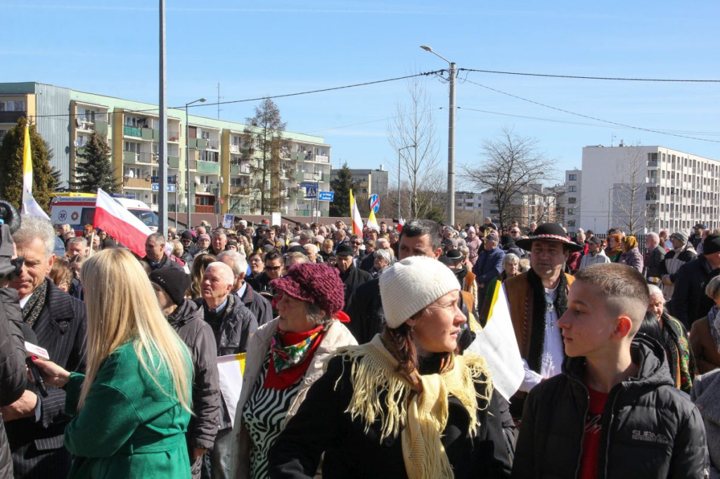 Marsz w obronie dobrego imienia świętego Jana Pawła II oraz wartości, które głosił