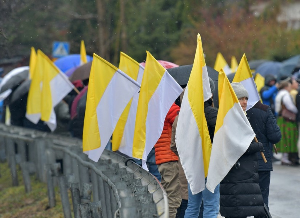 Marsz w obronie świętego Jana Pawła II w Zakopanem