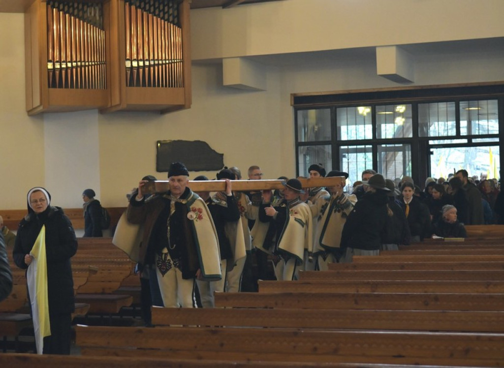 Marsz w obronie świętego Jana Pawła II w Zakopanem