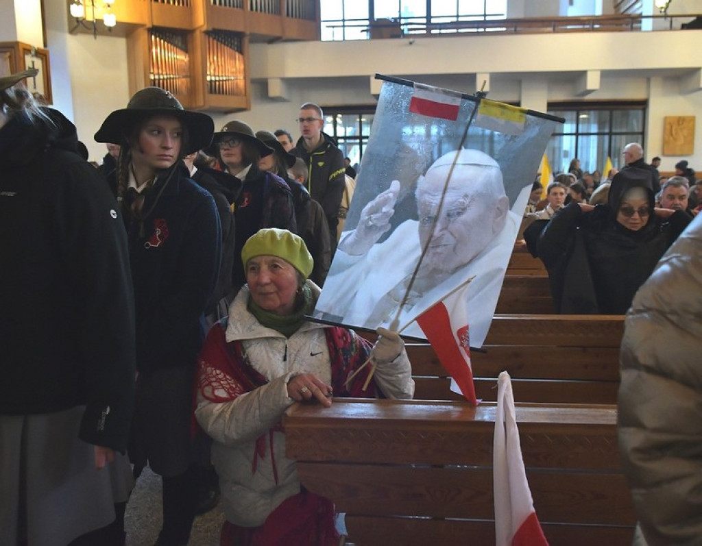 Marsz w obronie świętego Jana Pawła II w Zakopanem