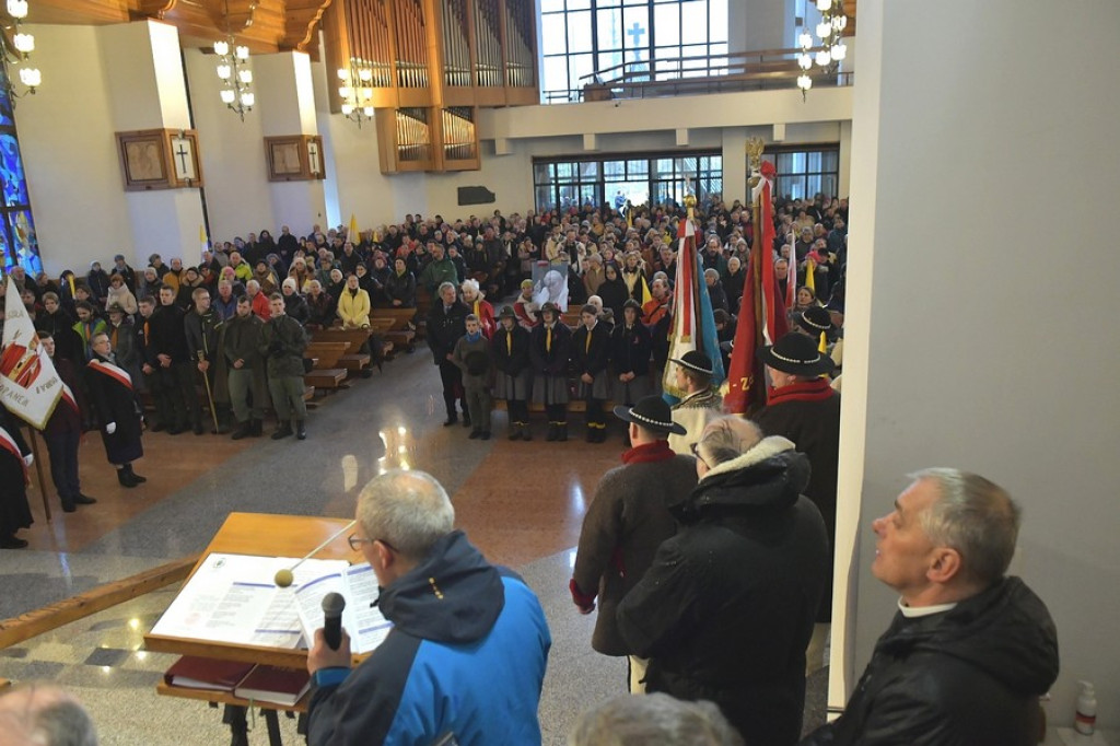 Marsz w obronie świętego Jana Pawła II w Zakopanem