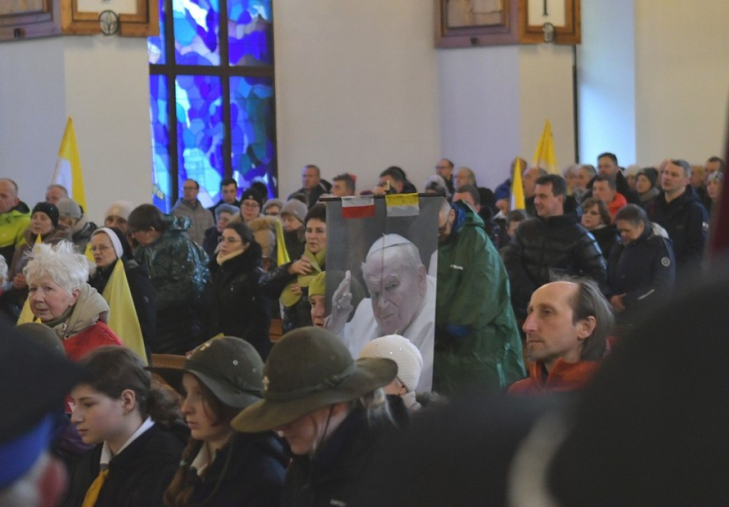 Marsz w obronie świętego Jana Pawła II w Zakopanem