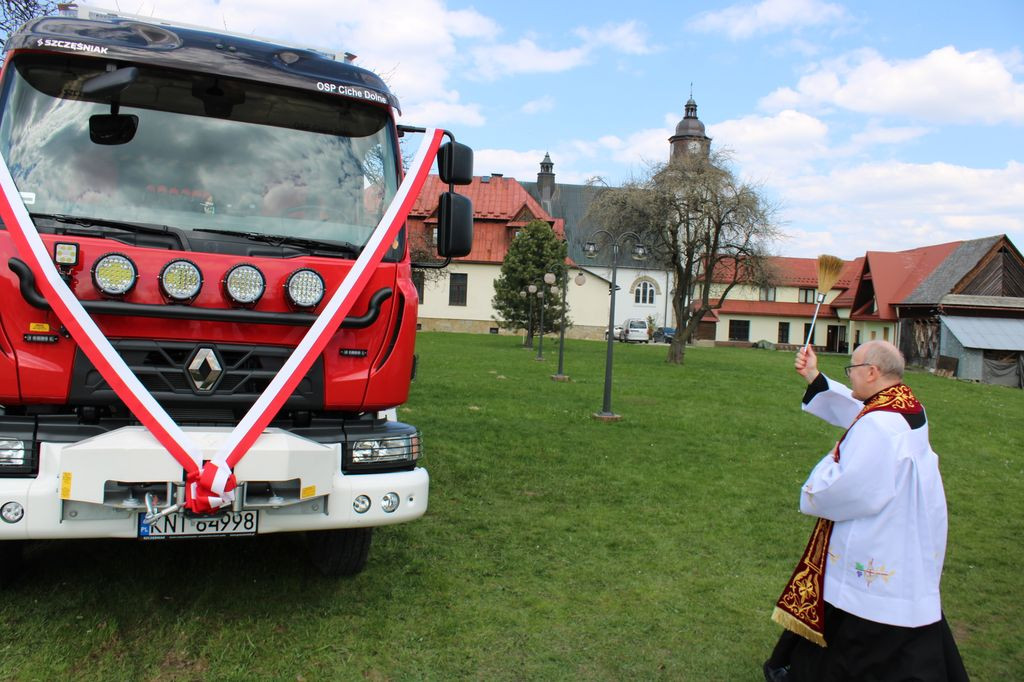Nowy samochód OSP Ciche Dolne