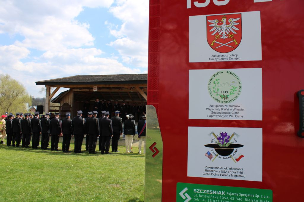 Nowy samochód OSP Ciche Dolne