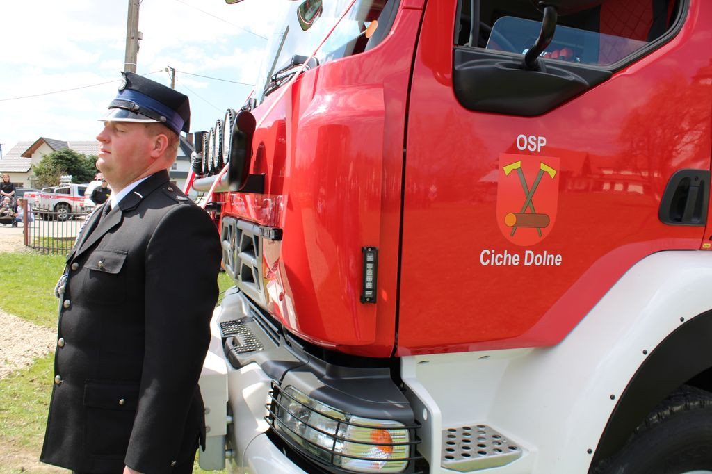 Nowy samochód OSP Ciche Dolne