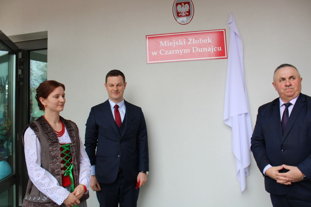 Żłobek w Czarnym Dunajcu - oficjalne otwarcie