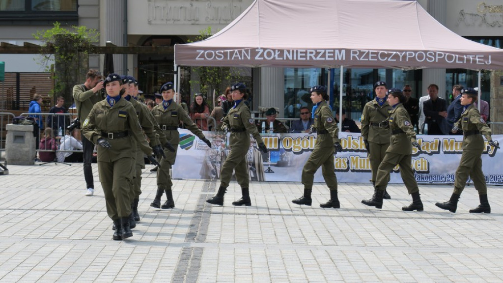 Maszerują na Placu Niepodległości
